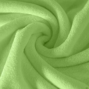 Tesatura vopsita frotir, verde, 16, 150 gr/mp, latime 220 cm, 100% bumbac, Gecor