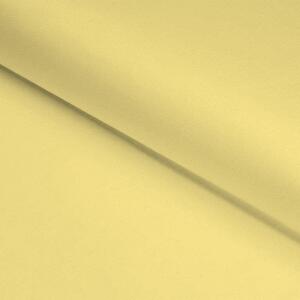 Cearceaf cu elastic Jersey copii, 115gr/mp, galben, 40, 100% bumbac, Gecor