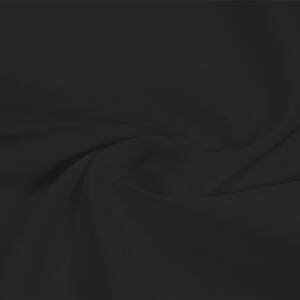 Tesatura vopsita Jersey, negru, 48, 120 gr/mp, latime 220 cm, 100% bumbac, Gecor