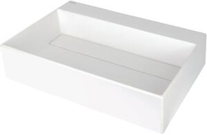 Deante Lavoar din granit, blat, cu raft pentru baterie - cu placă de acoperire