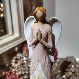 Statueta Delicate Pink Angel 29 cm - modele diverse