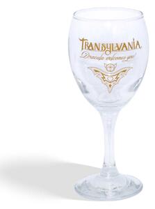 Pahar sticla Transilvania - Dracula welcomes you 220ml