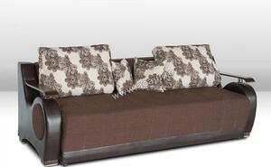Canapea extensibila de dormit zilnic maro ORIENT, 225X100X90 CM