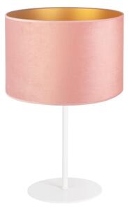 Lampă de masă ROLLER 1xE14/15W/230V roz/aurie