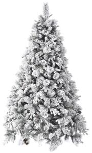 Brad de Crăciun 210cm, artificial cu crengi ninse și conuri, Alaska