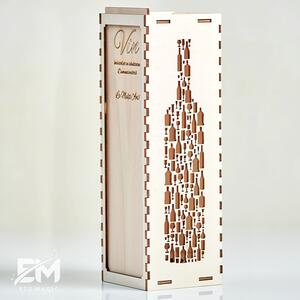 Cutie vin personalizată