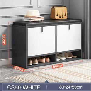 Pantofar, BeComfort CS80-White, 80 x 32 x 50 cm, alb