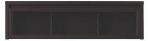 Vitrina suspendata perete wenge Kaspian SFW1W-140, 143.5X30.5X40 CM