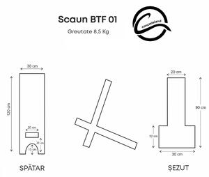 SCAUN BTF-02 BEJ