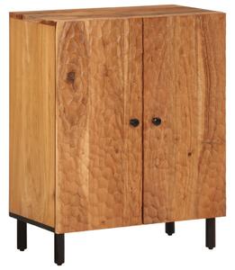 Dulap lateral, 60x33x75 cm, lemn masiv de acacia
