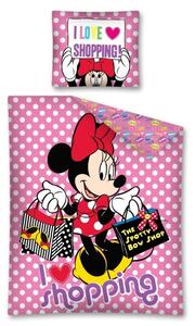 Lenjerie roz Mickey Mouse pentru copii 1 buc 70x80 cm (standard gratuit) Lăţime: 140 cm | Lungime: 200 cm