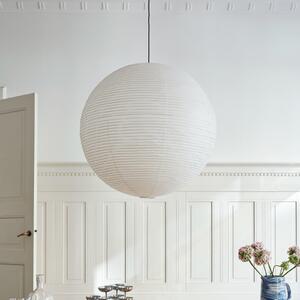 HAY Abajur Paper Shade, Ø 50 cm, alb – fără set de cabluri, Alb, Camera de zi / sufragerie, Hârtie / Carton, Scandinavă