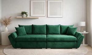 Canapea Extensibilă Confort cu Spumă HR, Verde Smarald