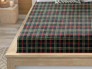 Cearsaf Cocolino microplus cu elastic GLENMOORE 200x200 cm verde