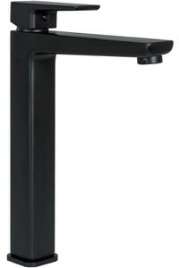 Rea Orix, baterie pentru chiuveta inalta h-275, negru mat, REA-B8467