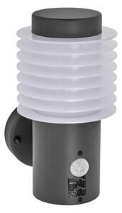 Aplică LED de exterior cu senzor Ledvance RONDO LED/9,5W/230V IP44 antracit