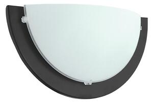 Eglo 181331 - Aplica de perete ICEBERG 1xE27/60W/230V neagră
