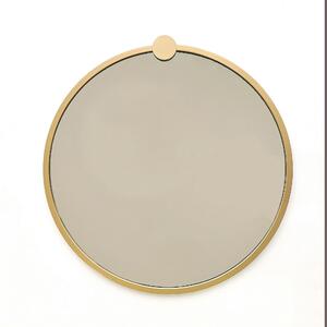 Oglindă Gold Metal Çerceve Yuvarlak Ayna A708