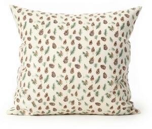 Fata de perna din bumbac PINE CONES 45x45 cm, colorat