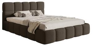 Pat matrimonial 180 cm Cirsten 180B (cu somieră) (maro). Promo -20%. 1099543