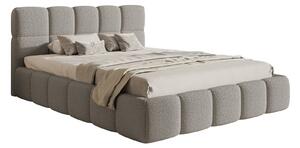 Pat matrimonial 180 cm Cirsten 180B (cu somieră) (Gri). Promo -16%. 1099489