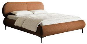 Pat matrimonial 160 cm Octave 160B (cu somieră) (miere + negru). Promo -14%. 1099999