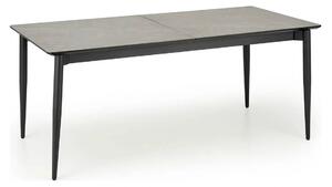 Masa extensibila CHARLES, gri/negru, 180/260x90x76 cm