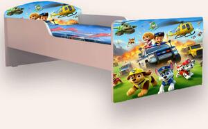 PAW PATROL ( Patrula Catelusilor) Varianta 3 Mare 2-12 ani Cu sertar Fara saltea