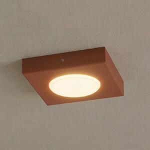 SIGMA Plafonieră Hero, roșie, 12 x cm, metal, GX53, reglabil, Roșu, Hol, Metal, Modern