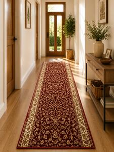 Traversa Covor, Lotos 1555, Grena, Latime 100 cm, Diverse Lungimi