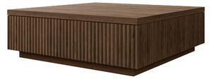 Măsuță de cafea Miami 413, Nuc, MDF, PAL laminat, 26x80x81cm, 29 kg