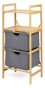 Raft Coloma I, lemn natural / gri