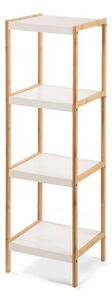 Raft Dagame, lemn natural / alb