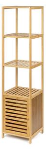 Raft Casilda Long, lemn natural