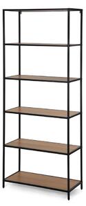 Raft Moreno II, lemn natural / negru