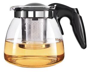 Ceainic din sticla, filtru din inox, capacitate 1100 ml
