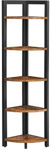 Raft colt TAYLOR 5 polite 150x30 cm, rustic maro