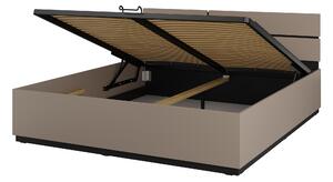 Pat matrimonial 180 cm Crossroad S52 (congo + negru) (lift cu gaz). Promo -21%. 1118250