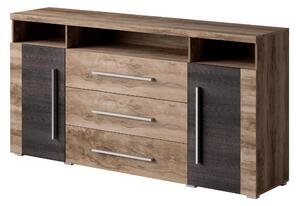 Comodă Rogalo 25 (nuc satin). Promo -20%. 1118134