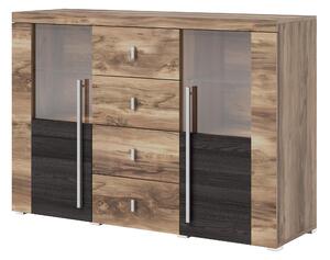 Comodă Rogalo 26 (nuc satin). Promo -19%. 1118135