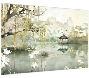 Tablou - Lac Chinezesc (90x60 cm)