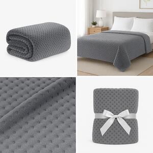 Patura Cocolino 200x220 cm - Moale, Calduroasa si Antialergica Gri
