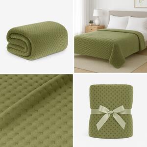 Patura Cocolino 200x220 cm - Moale, Calduroasa si Antialergica verde