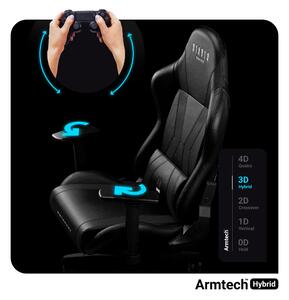 Scaun gaming Diablo X-Horn 2.0 King Size: negru Diablochairs