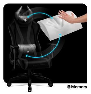 Scaun gaming Diablo X-Horn 2.0 King Size: negru Diablochairs