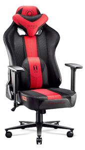 Scaun gaming Diablo X-Player 2.0 din material Normal Size crimson-antracit Diablochairs