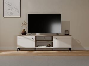 Comodă TV Soncore 103Cașmir, Stejar, Negru, 18x6x4cm