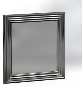 Set 2 oglinzi Bale, argintiu, sticla, 40x3x40 cm