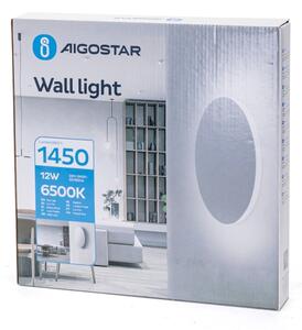 Aigostar - Aplică LED 12W, 230V, 6500K, 25 cm, albă