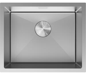Mexen Trixo chiuvetă de oțel cu o singură cuvă 540 x 440 mm, inox - 6414541000-01